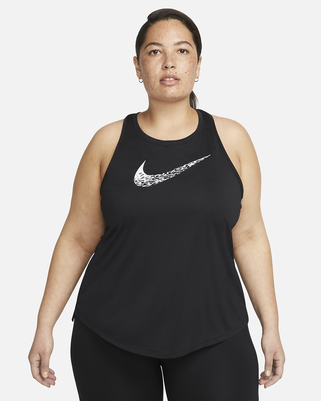 Canotta da running Nike Swoosh Run (Plus size) – Donna