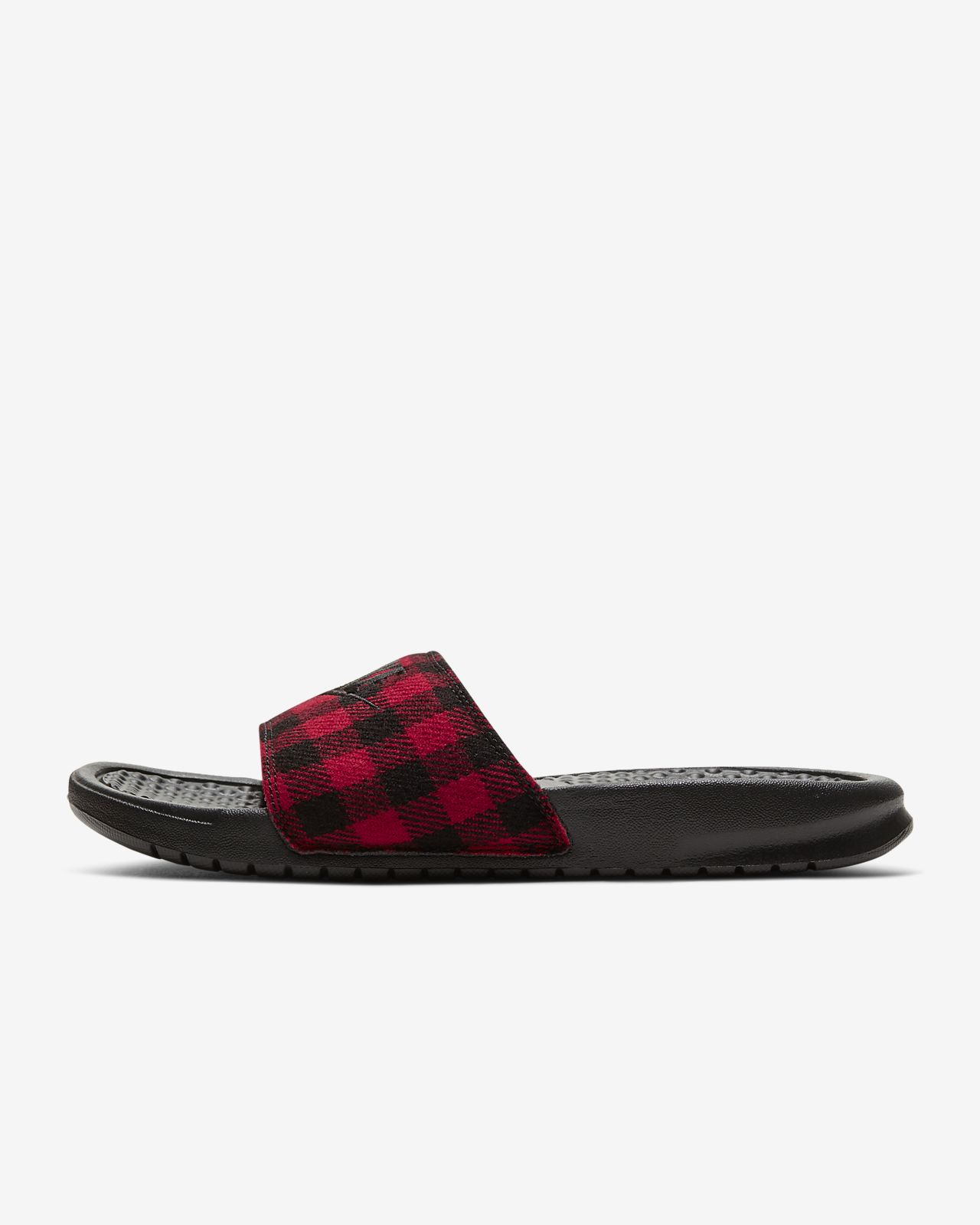 nike benassi maroon