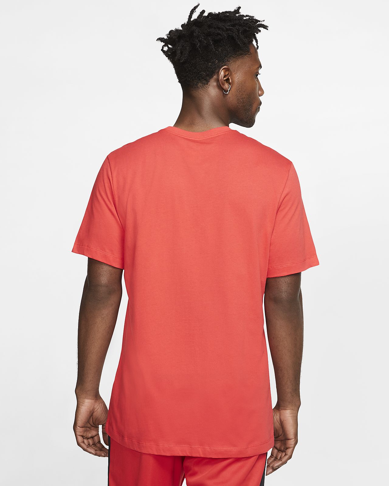 red nike air max shirt