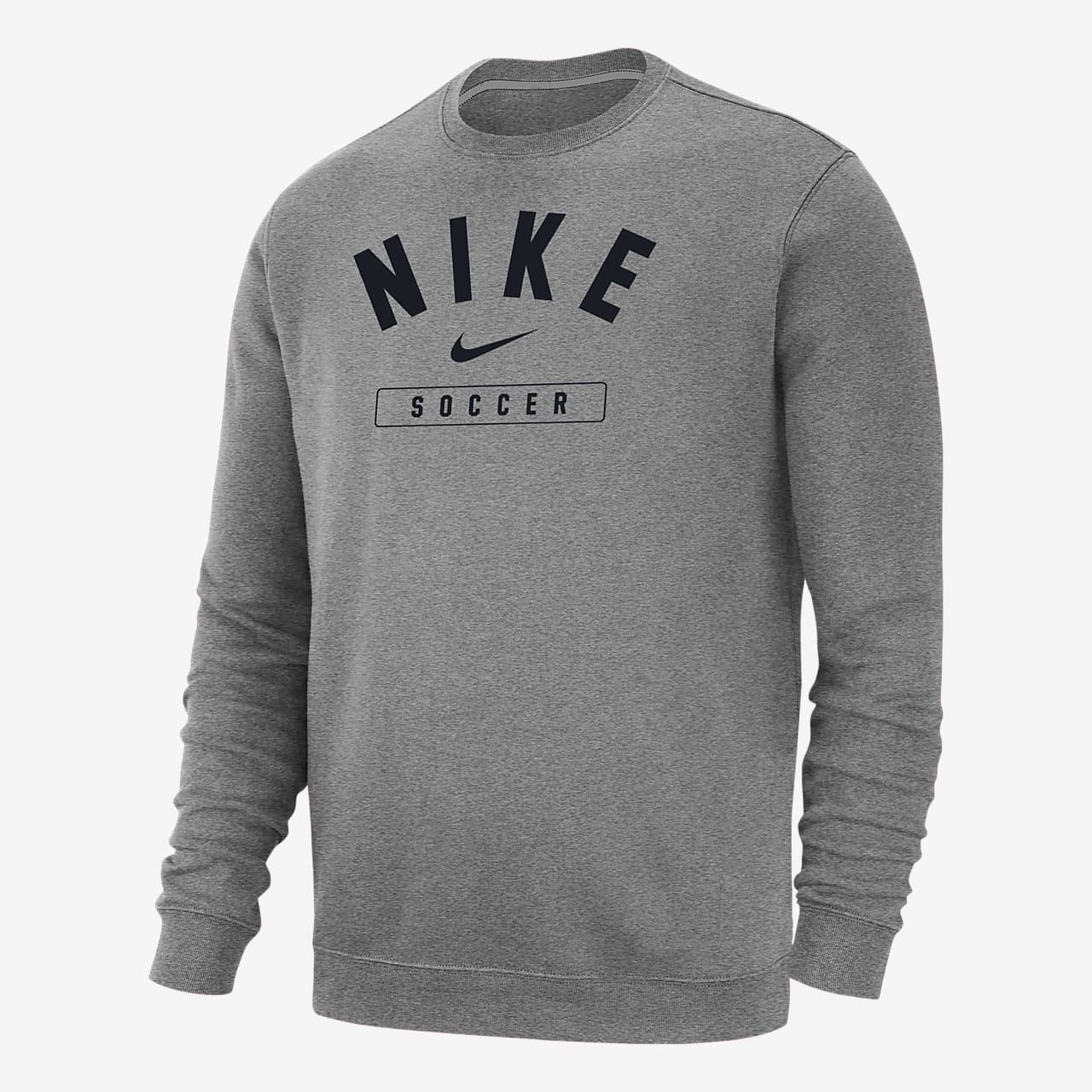 Vtg Nike Air Gray Sweatshirt Big Logo Front Xl X-large Sweater 
