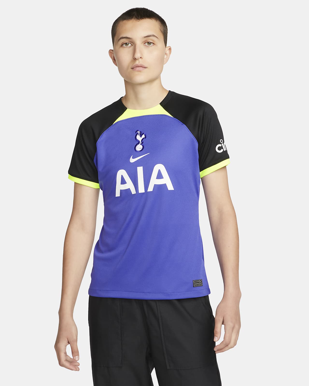 Segunda equipación Stadium Tottenham Hotspur 2022/23 Camiseta de fútbol Nike Dri-FIT - Mujer