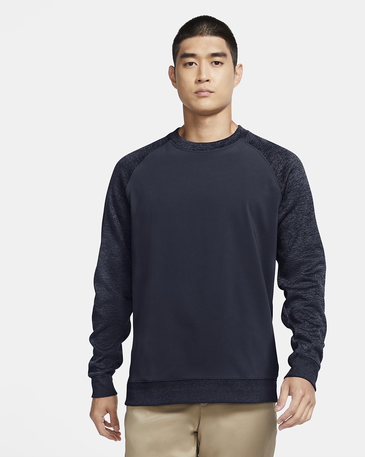 nike golf brushed crew neck