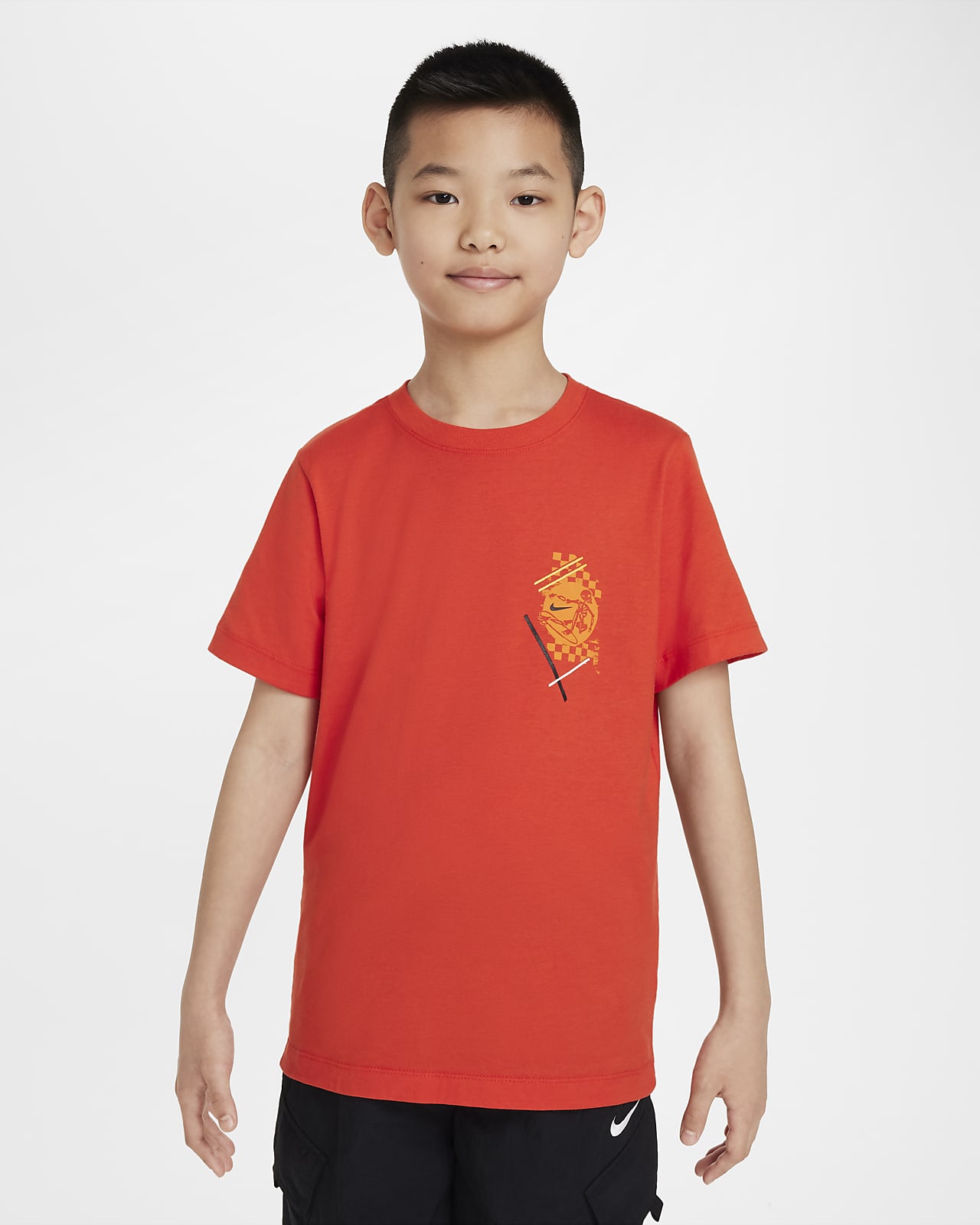 Nike Sportswear Big Kids' (Boys') Crew-Neck T-Shirt