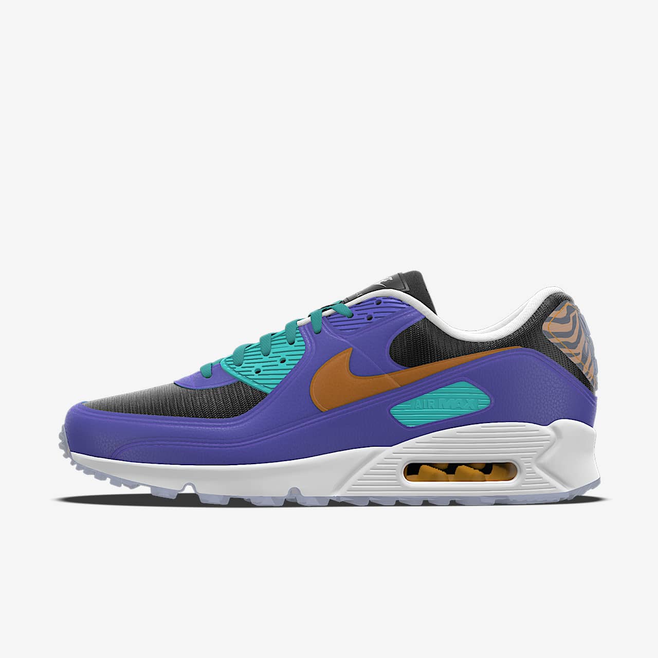 Chaussure personnalisable Nike Air Max 90 By You pour Femme