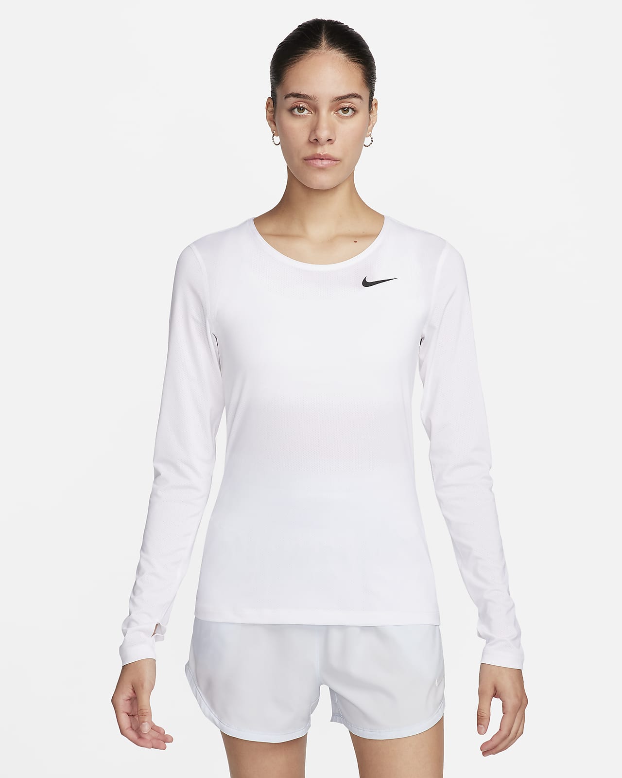 Prenda para la parte superior de manga larga para mujer Nike Pro