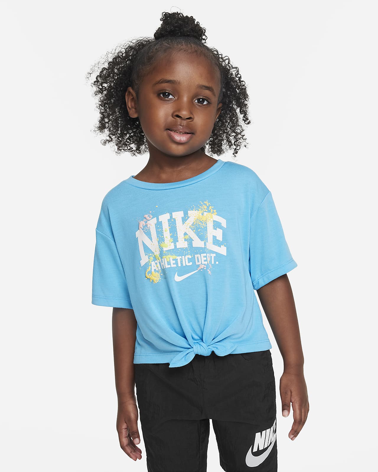 Nike "Just DIY It" Knotted Top Toddler T-Shirt