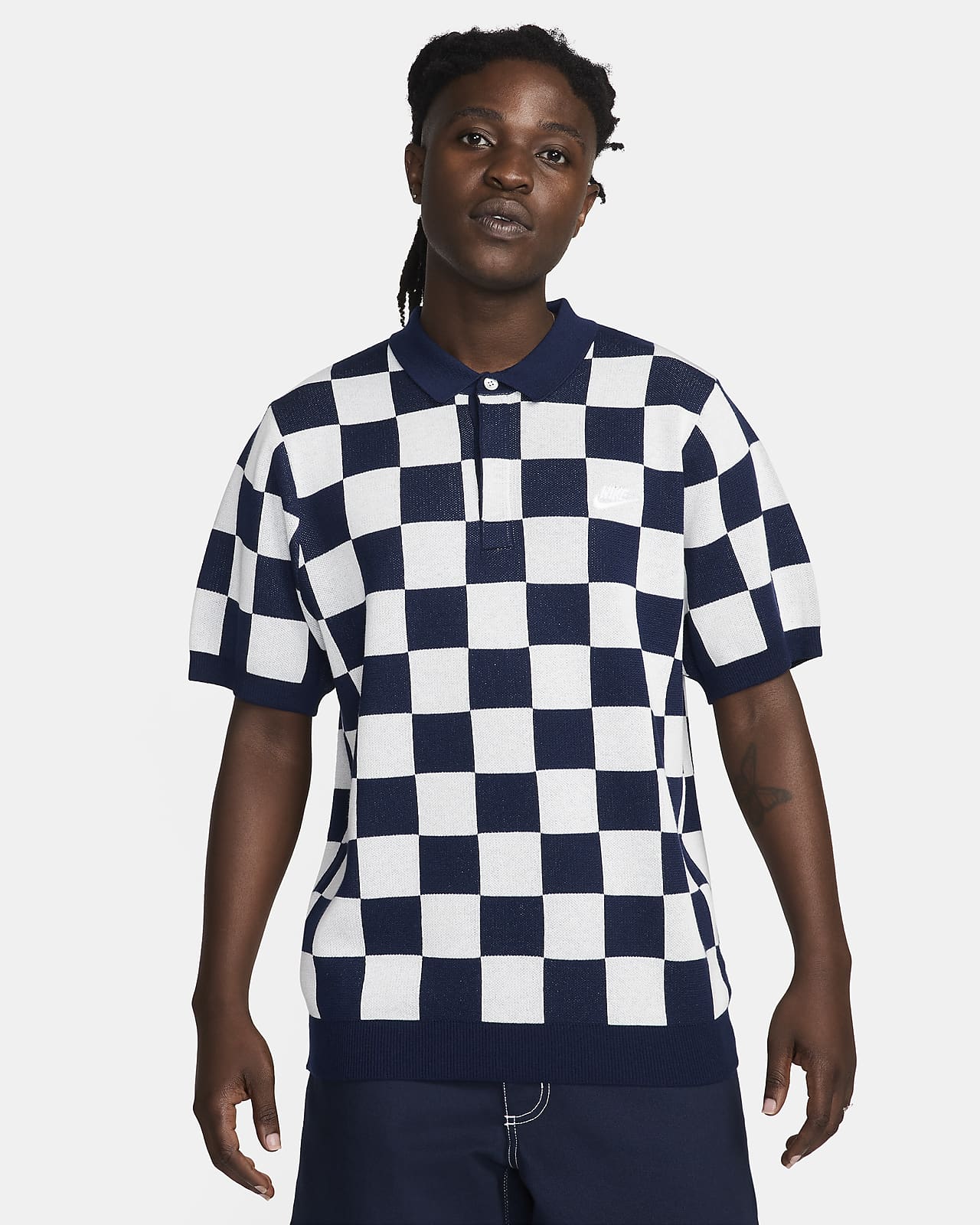 Nike Sportswear Club Men's Checkers Polo