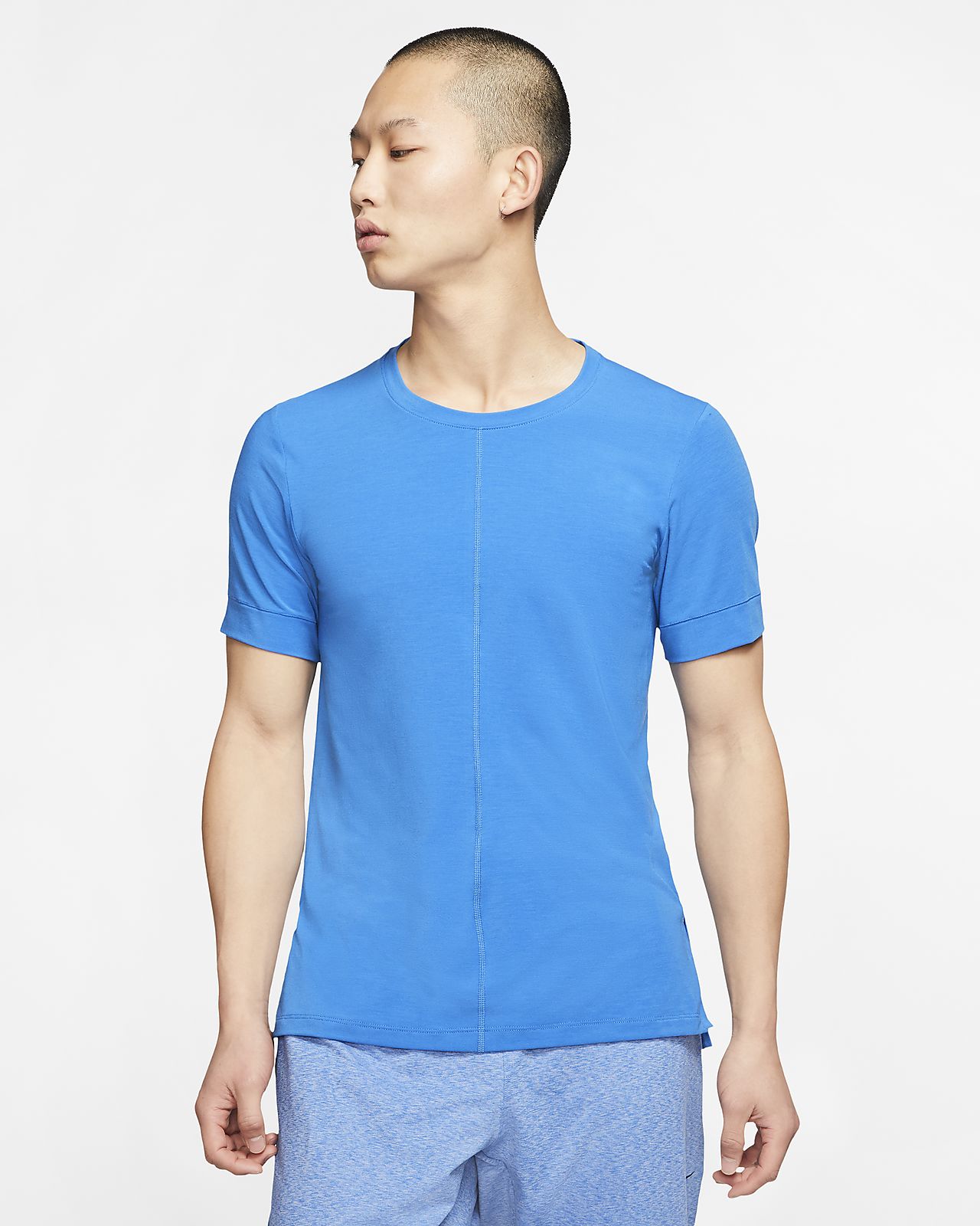 Nike Yoga DriFIT Men's ShortSleeve Top.