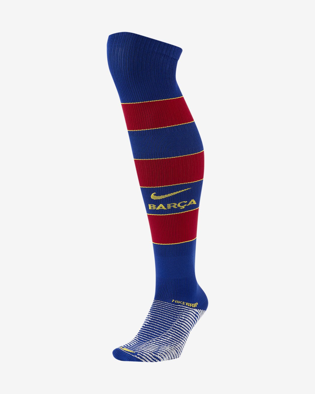 FC Barcelona 2020/21 Match Home fotballknestrømper. Nike NO