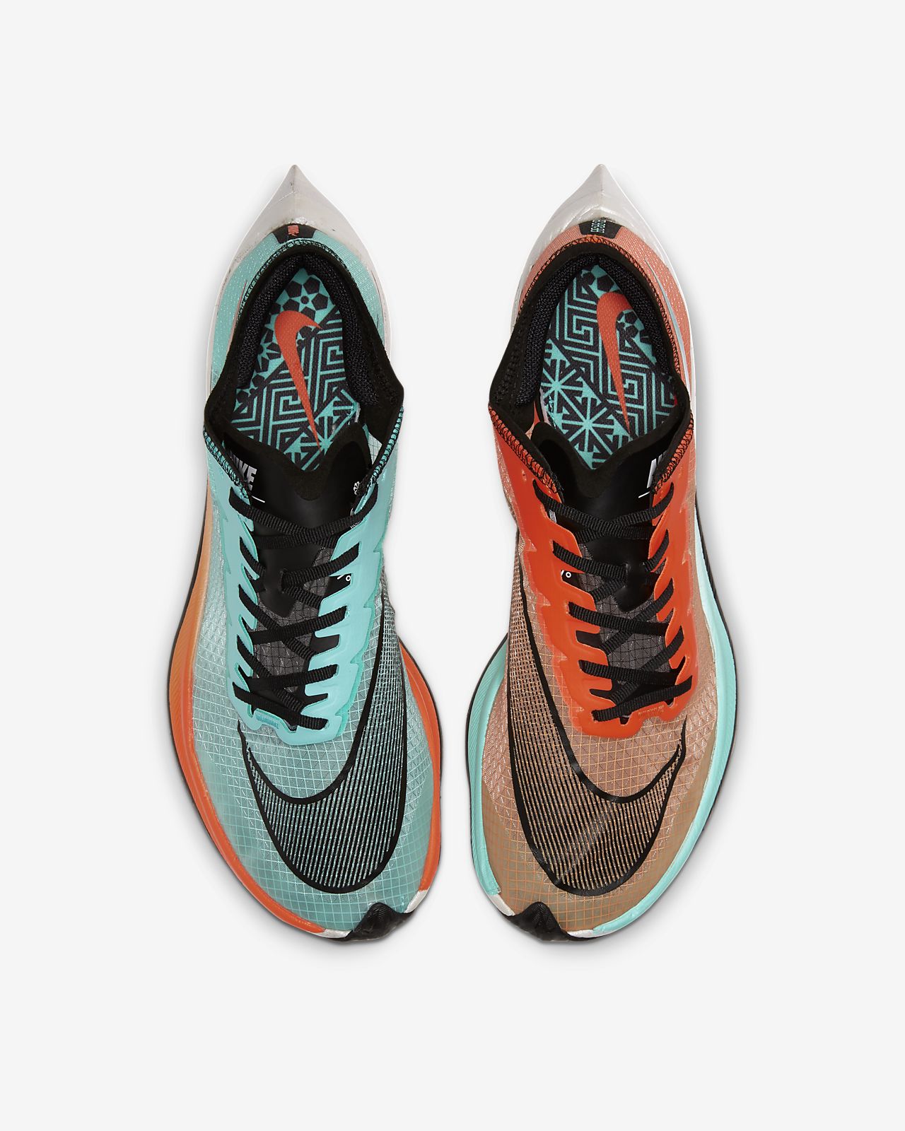 nike vaporfly 4% homme cyan