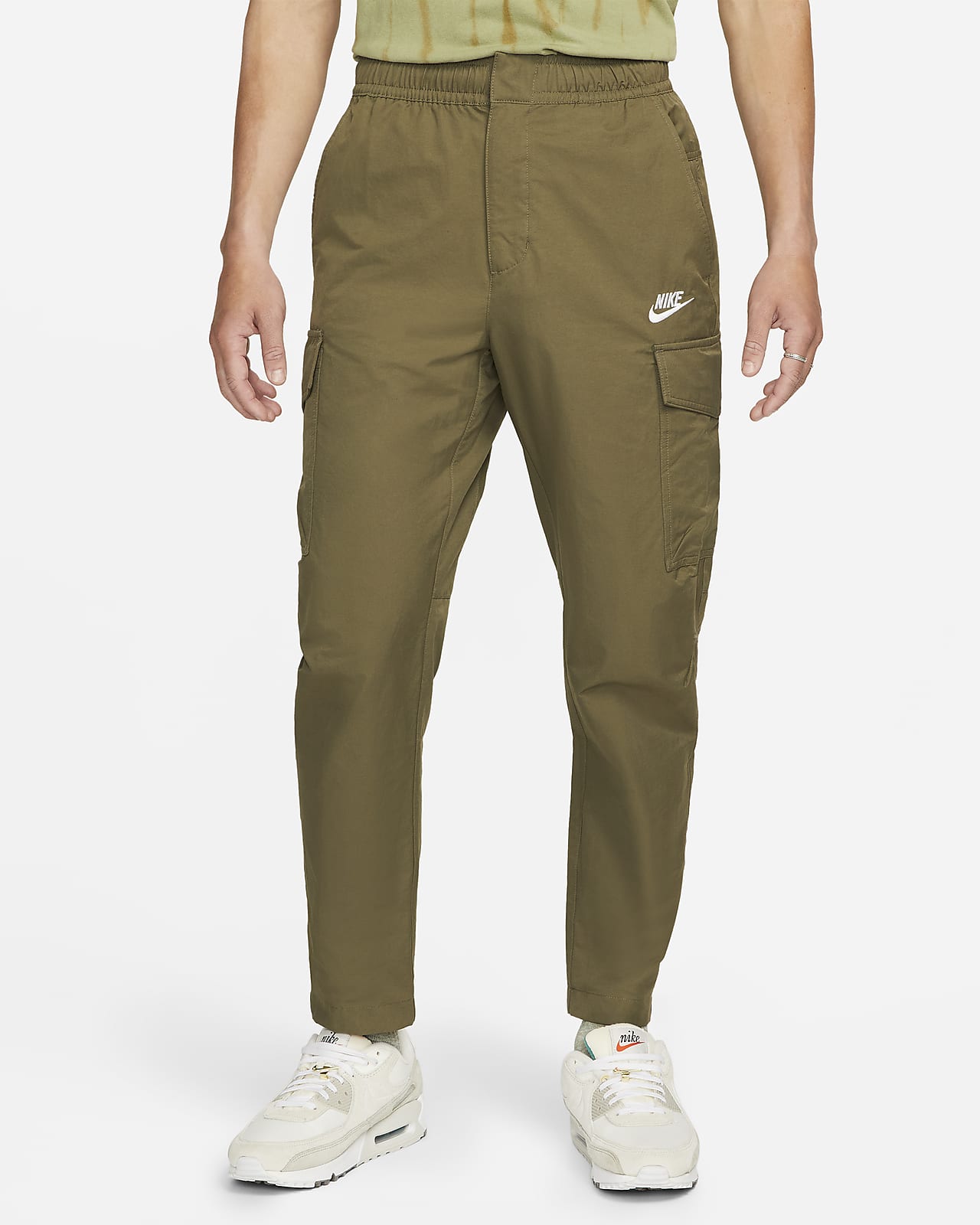 กางเกงขายาวทรงคาร์โก้อเนกประสงค์ไม่มีซับในผู้ชาย Nike Sportswear