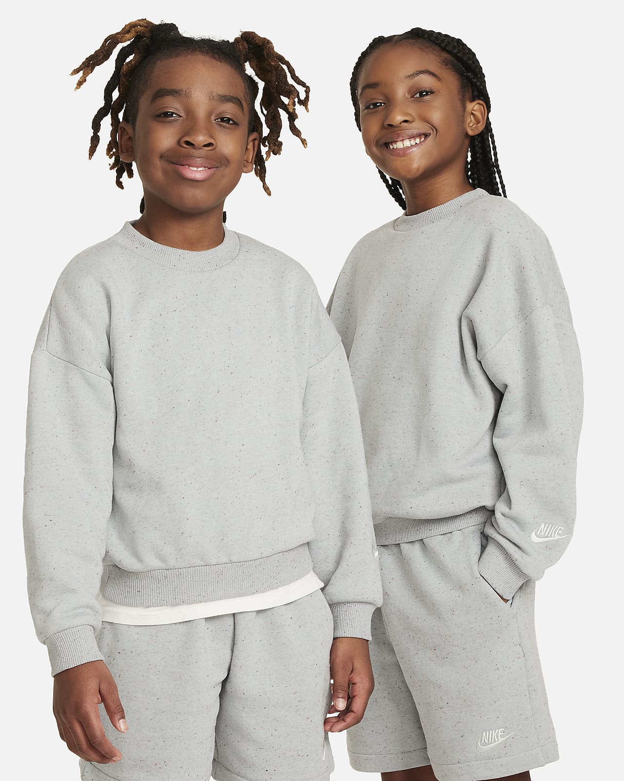 Nike Sportswear Icon Fleece Big Kids' Oversized Sweatshirt