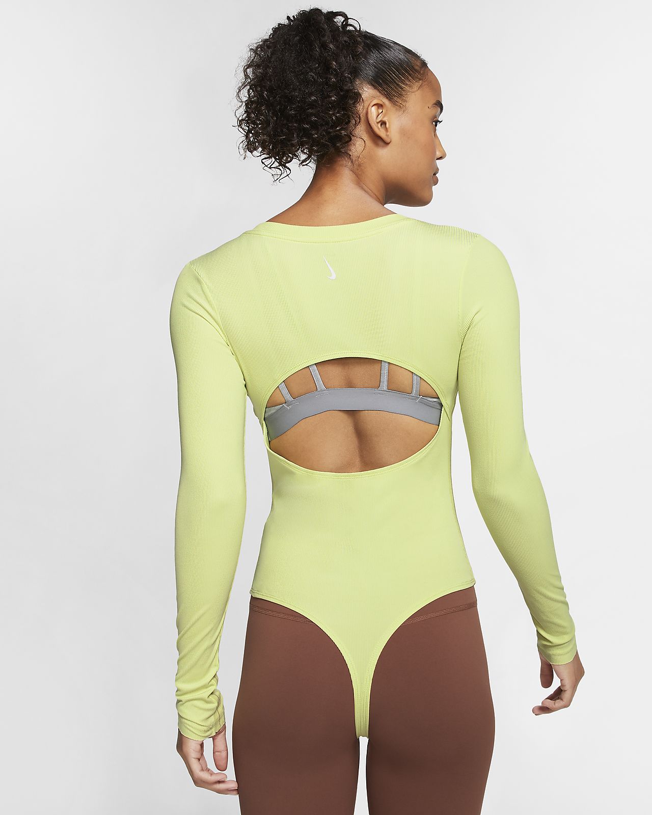 yellow long sleeve bodysuit