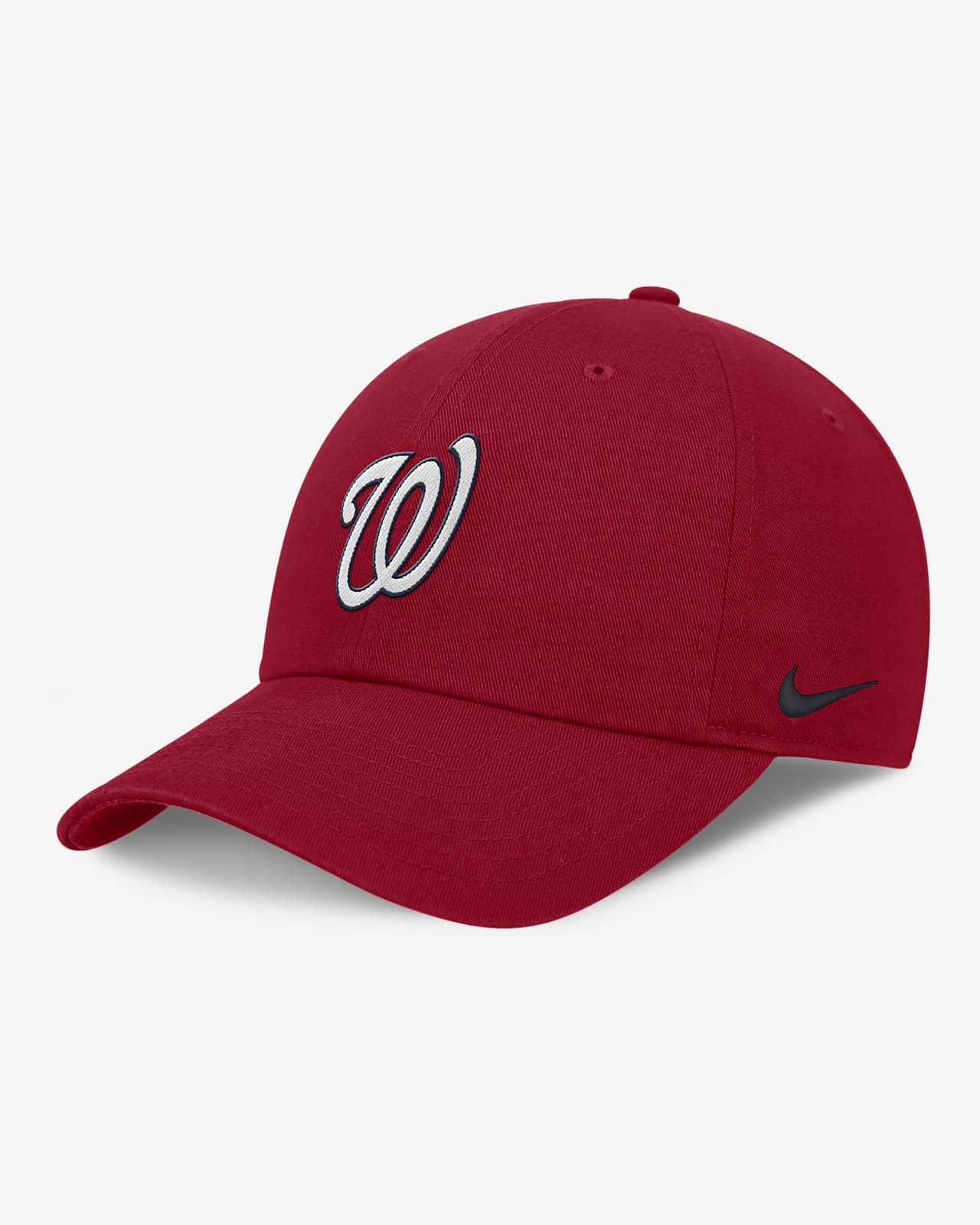 Gorra Nike de la MLB ajustable para hombre Washington Nationals Evergreen Club