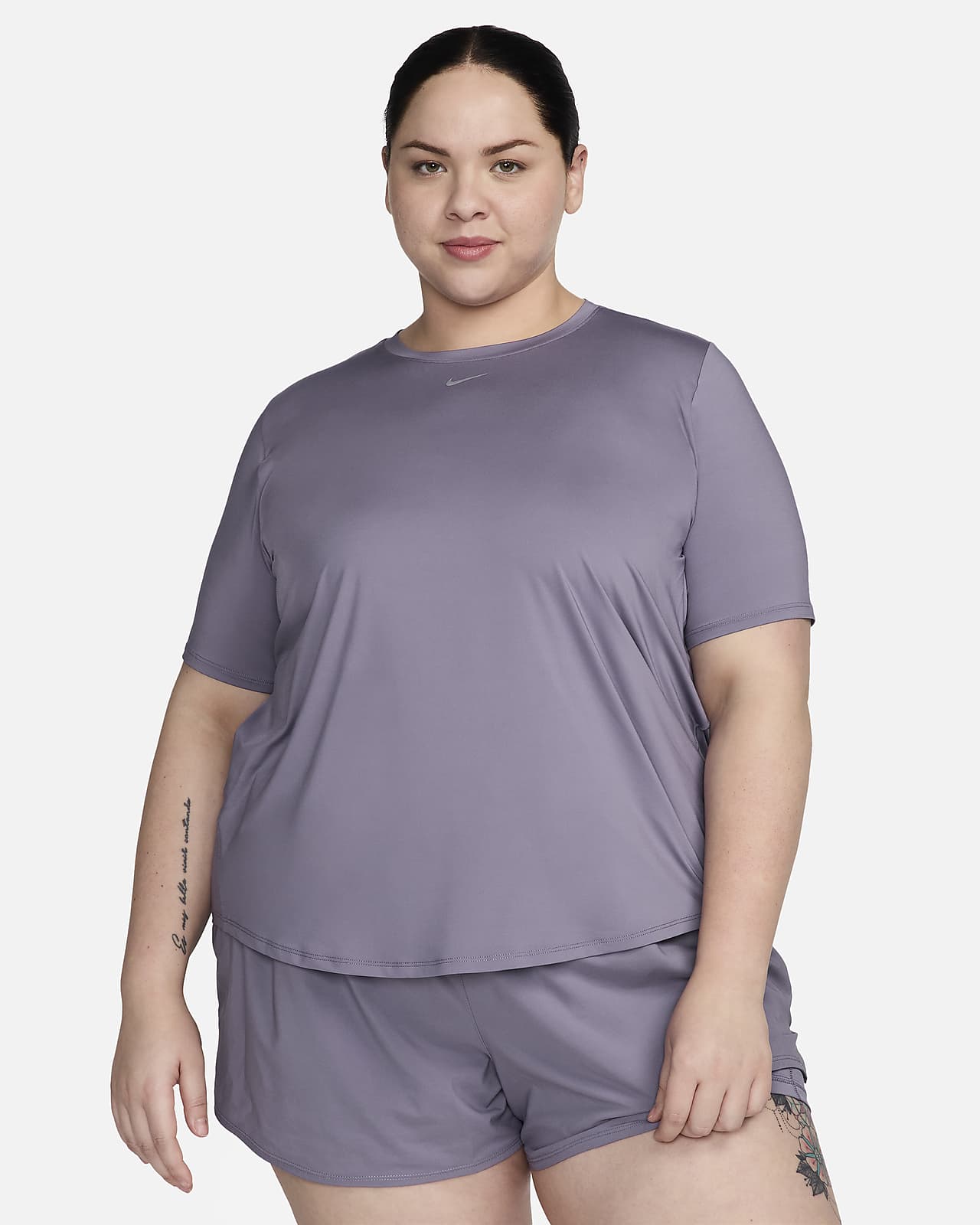 Camisola de manga curta Dri-FIT Nike One Classic para mulher (Tamanhos grandes)