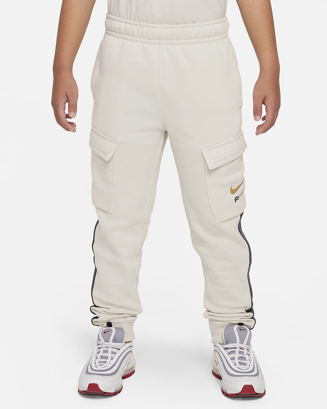 Pantaloni cargo in fleece Nike Air – Ragazzo/a