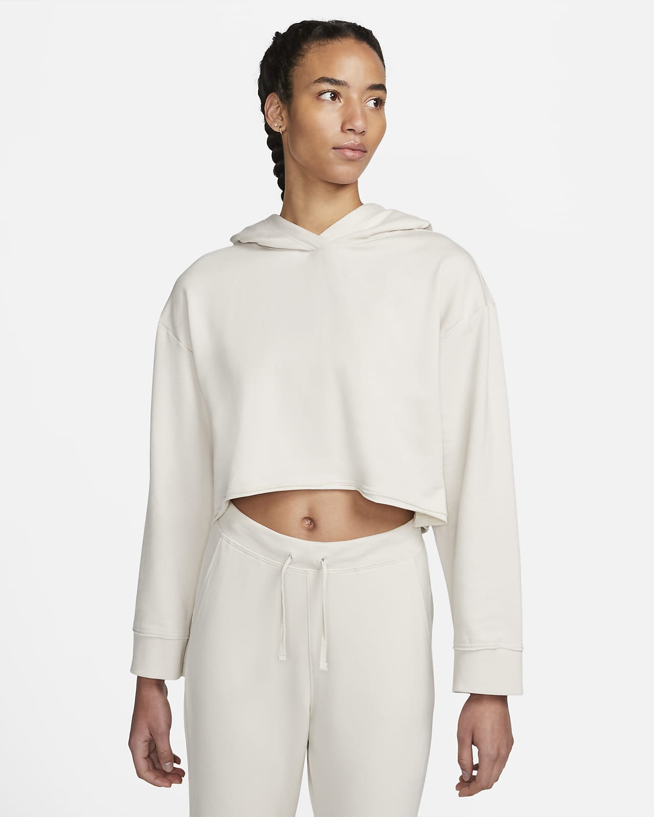 Nike Yoga Luxe Women's Cropped Fleece Hoodie