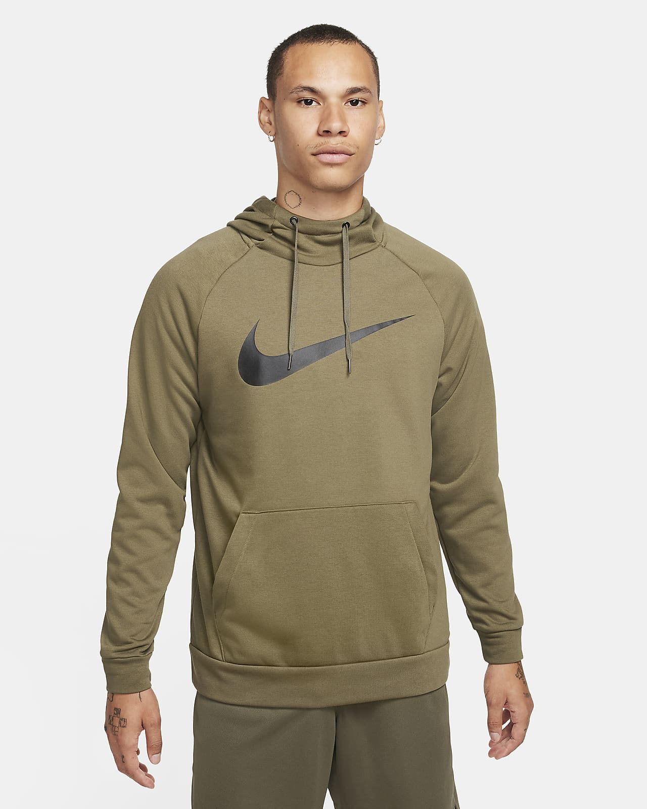 Nike Dry Graphic Men's Dri-FIT Hooded Fitness Pullover Hoodie