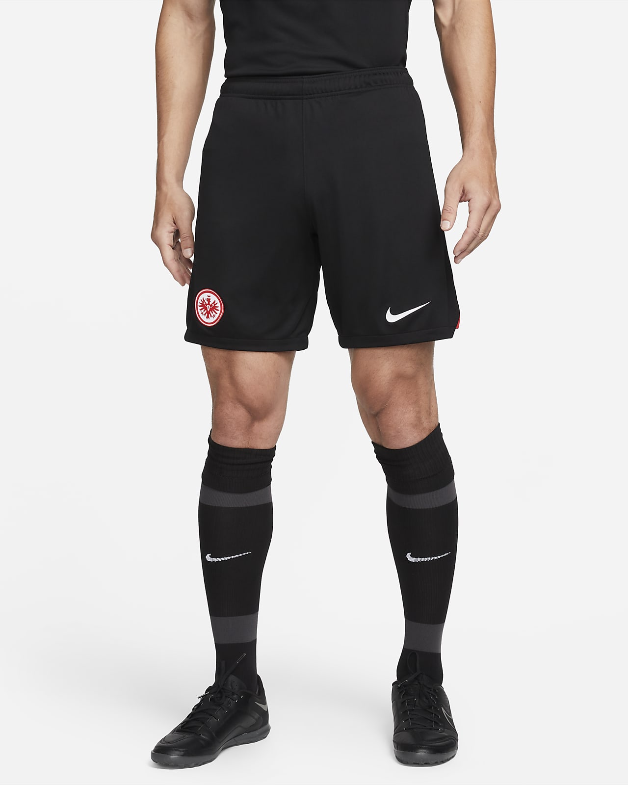 Primera y segunda equipación Stadium Eintracht de Fráncfort 2023/24 Pantalones cortos de fútbol Nike Dri-FIT - Hombre