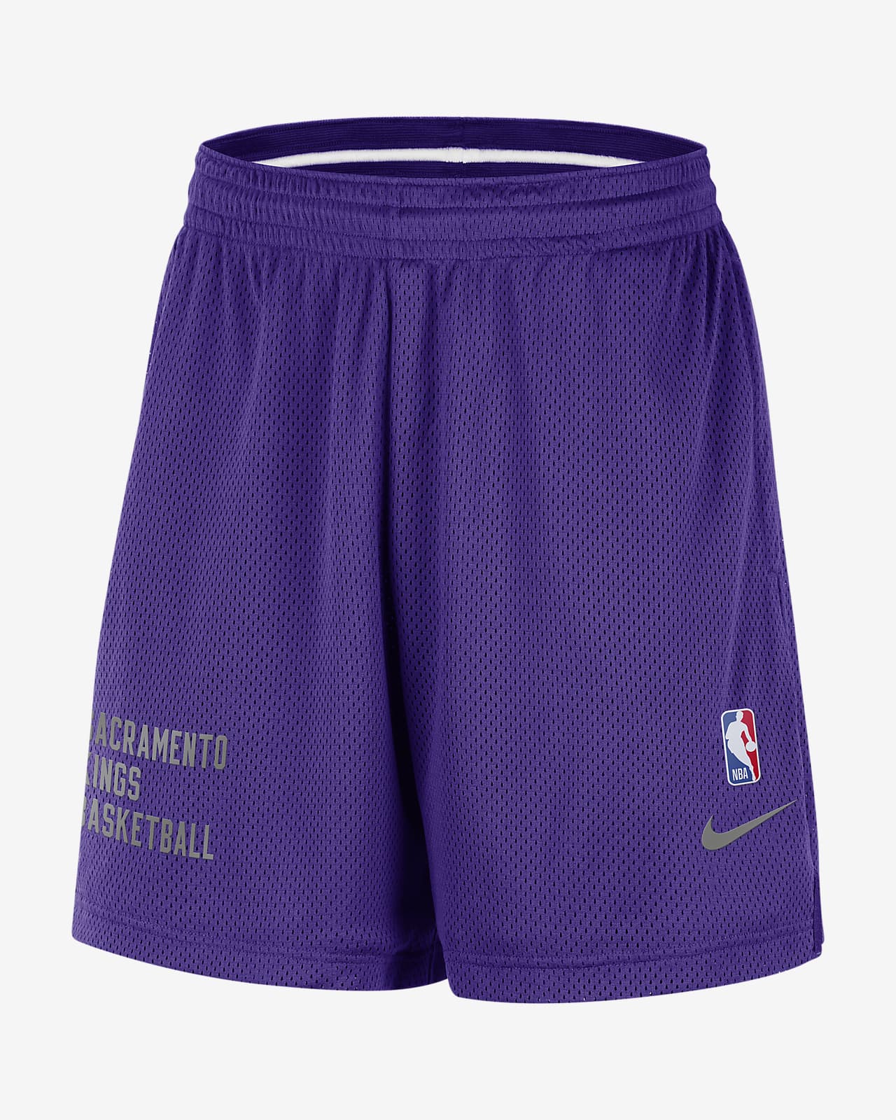 Shorts de malla Nike NBA para hombre Sacramento Kings