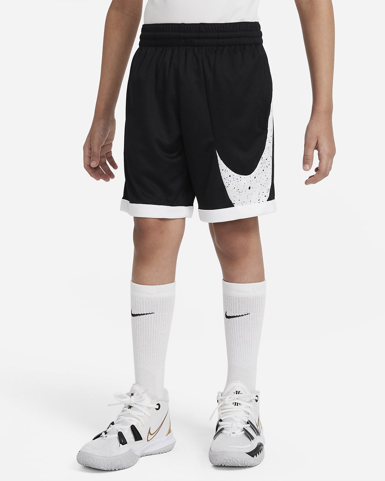 Shorts de básquetbol estampados para niño talla grande Nike Dri-FIT