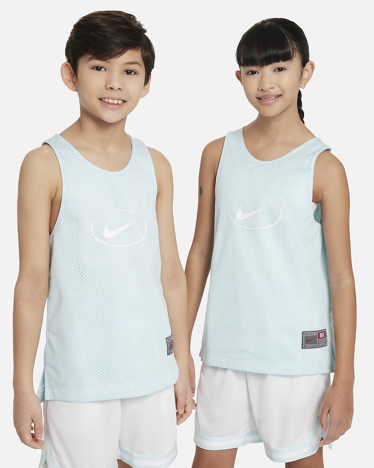 Dwustronna koszulka dla dużych dzieci Nike Culture of Basketball