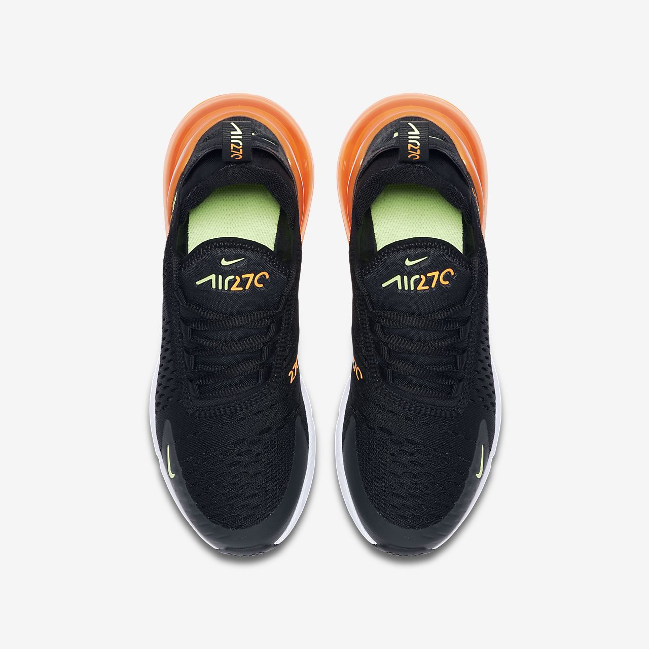 nike air max 270 black-ghost green-total orange nike air max 270 black-ghost green-total orange