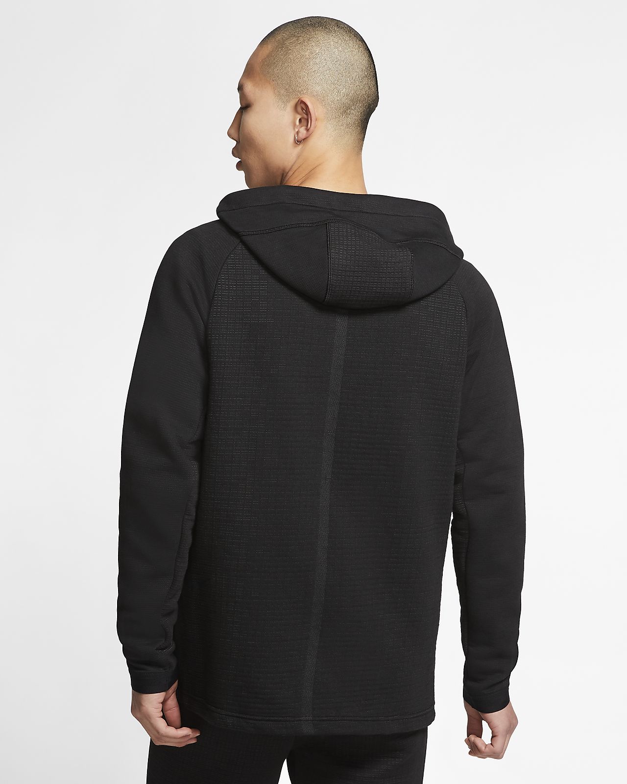 nike sportswear windrunner tech fleece sherpa hoodie