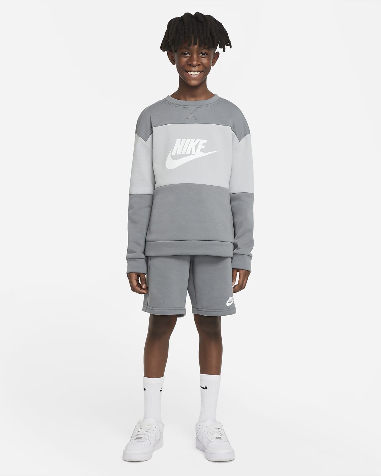 Φόρμα από ύφασμα French Terry Nike Sportswear για μεγάλα παιδιά