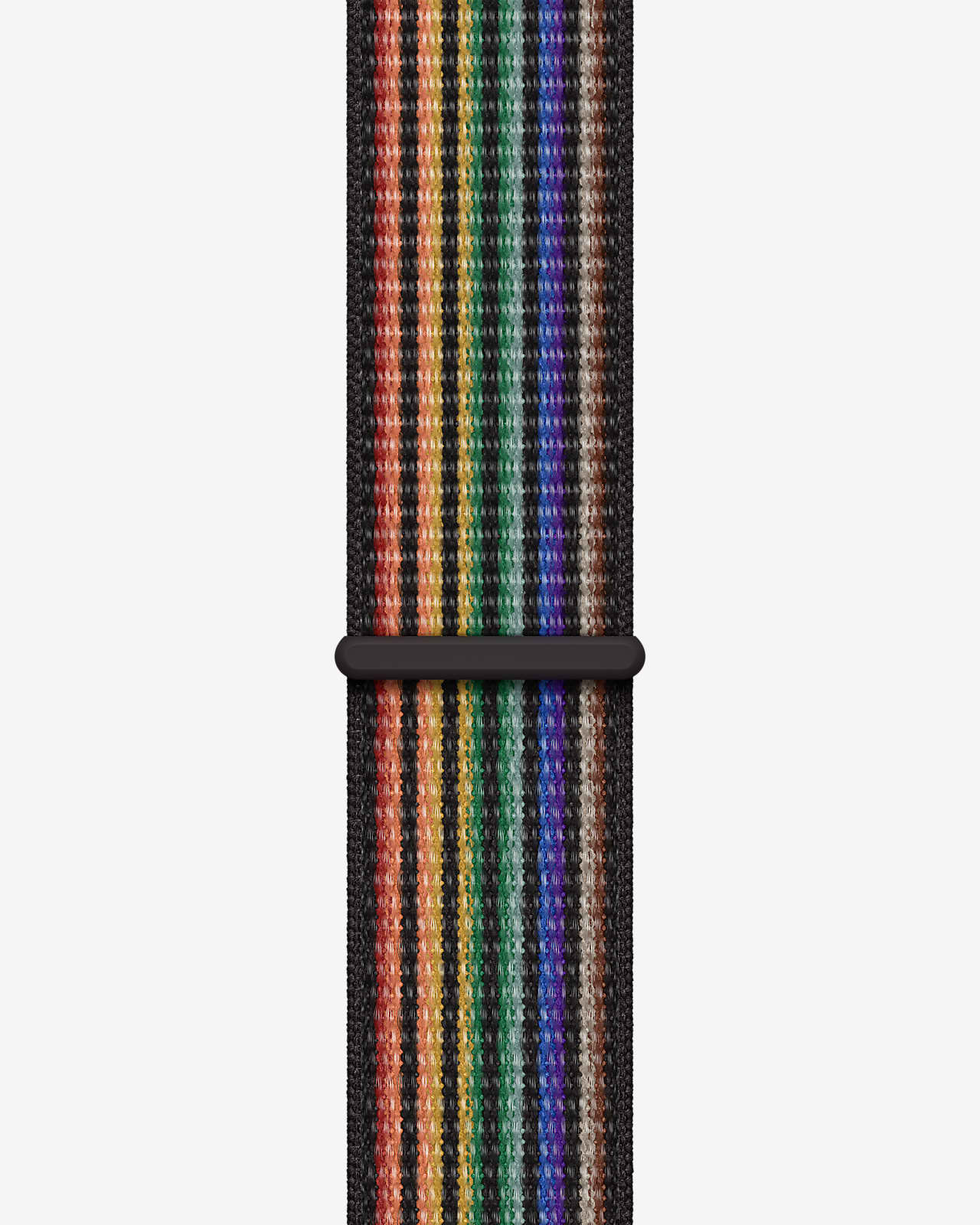 41mm Black/Multi-coloured Pride Edition Nike Sport Loop