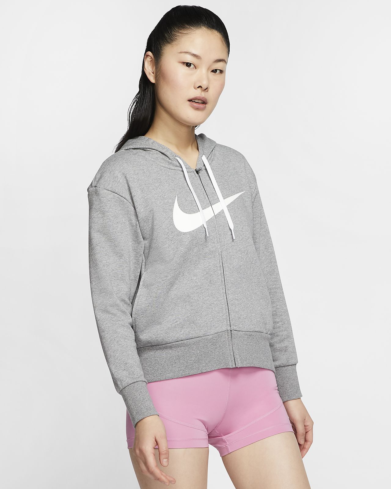 nike dri fit full zip hoody ladies