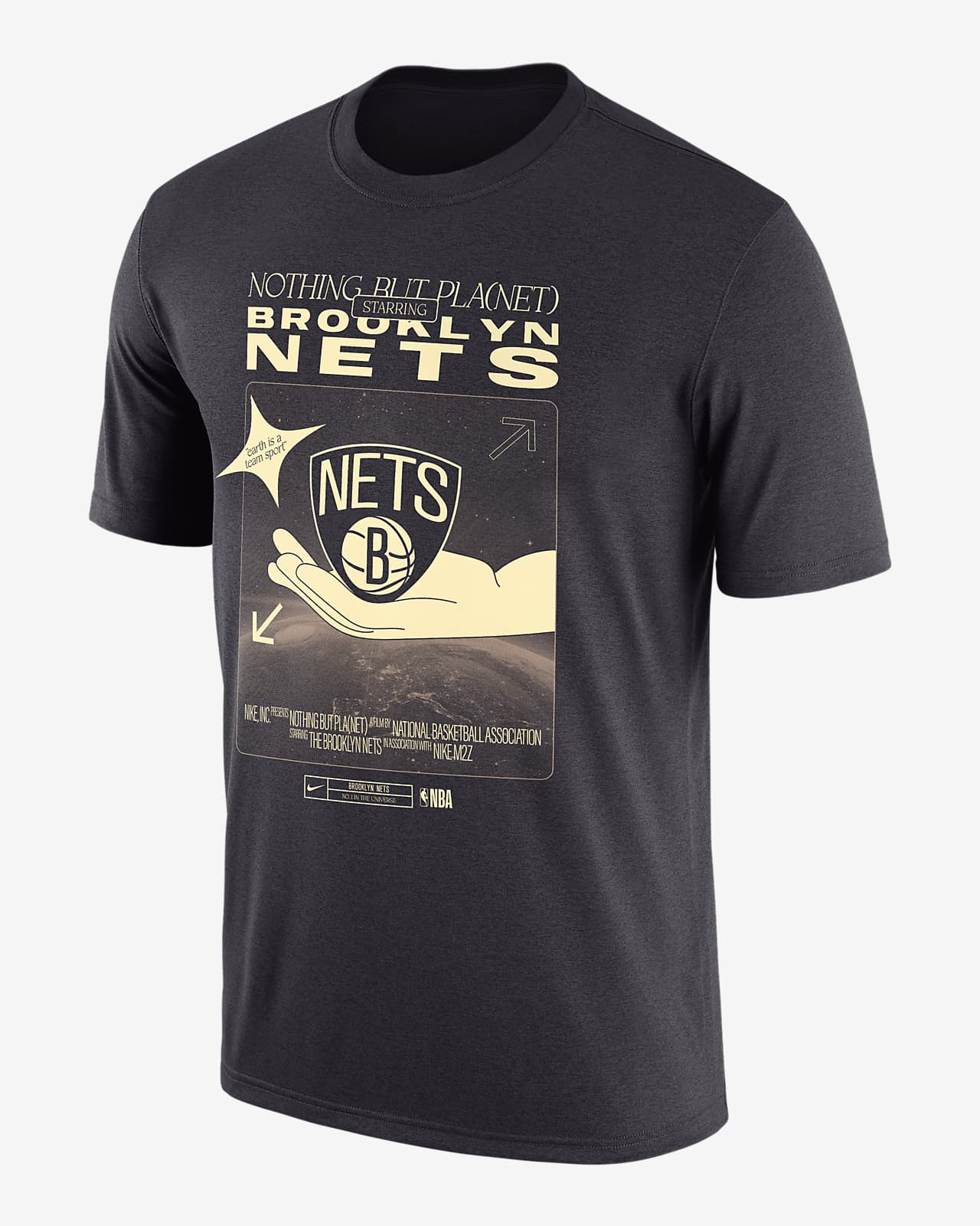 T-shirt NBA Nike Brooklyn Nets para homem