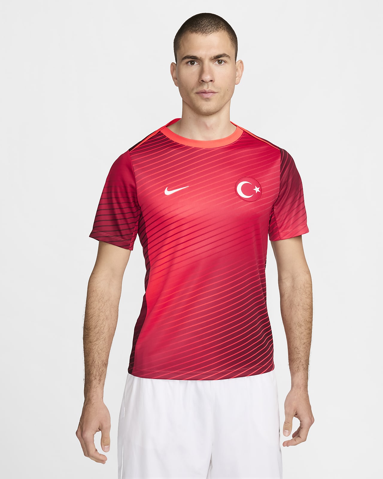 Ανδρική ποδοσφαιρική κοντομάνικη μπλούζα Nike Dri-FIT Τουρκία Academy Pro