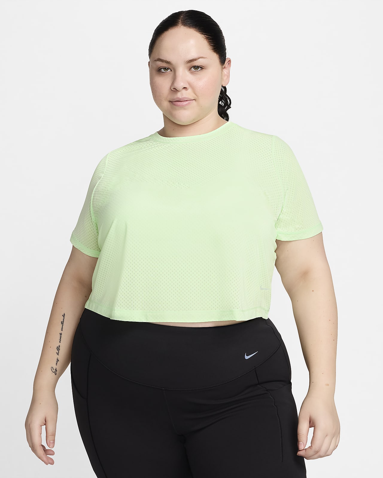 Nike One Classic Breathe Women's Dri-FIT Short-Sleeve Top (Plus Size)