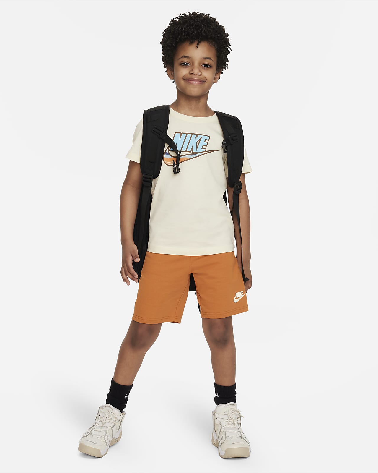 Conjunto de shorts para niños talla pequeña Nike Sportswear