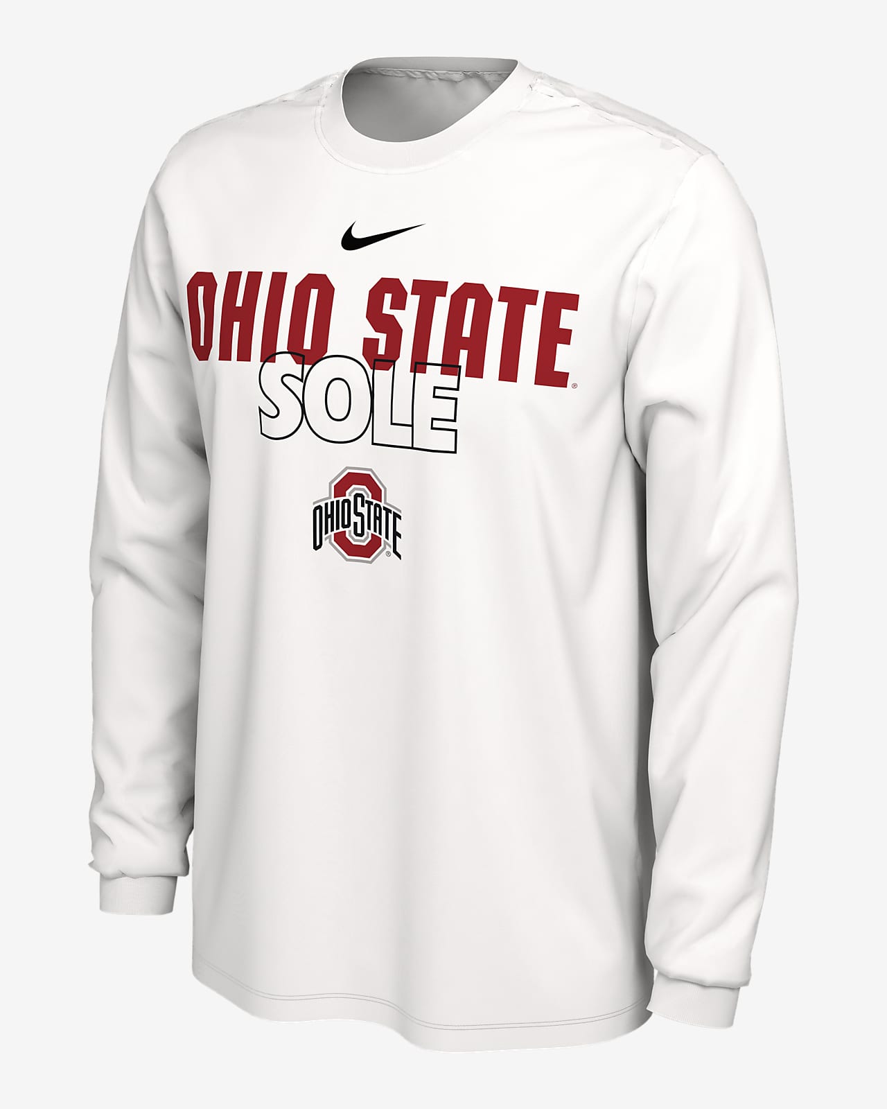Ohio State Legend Men's Nike Dri-FIT College Long-Sleeve T-Shirt