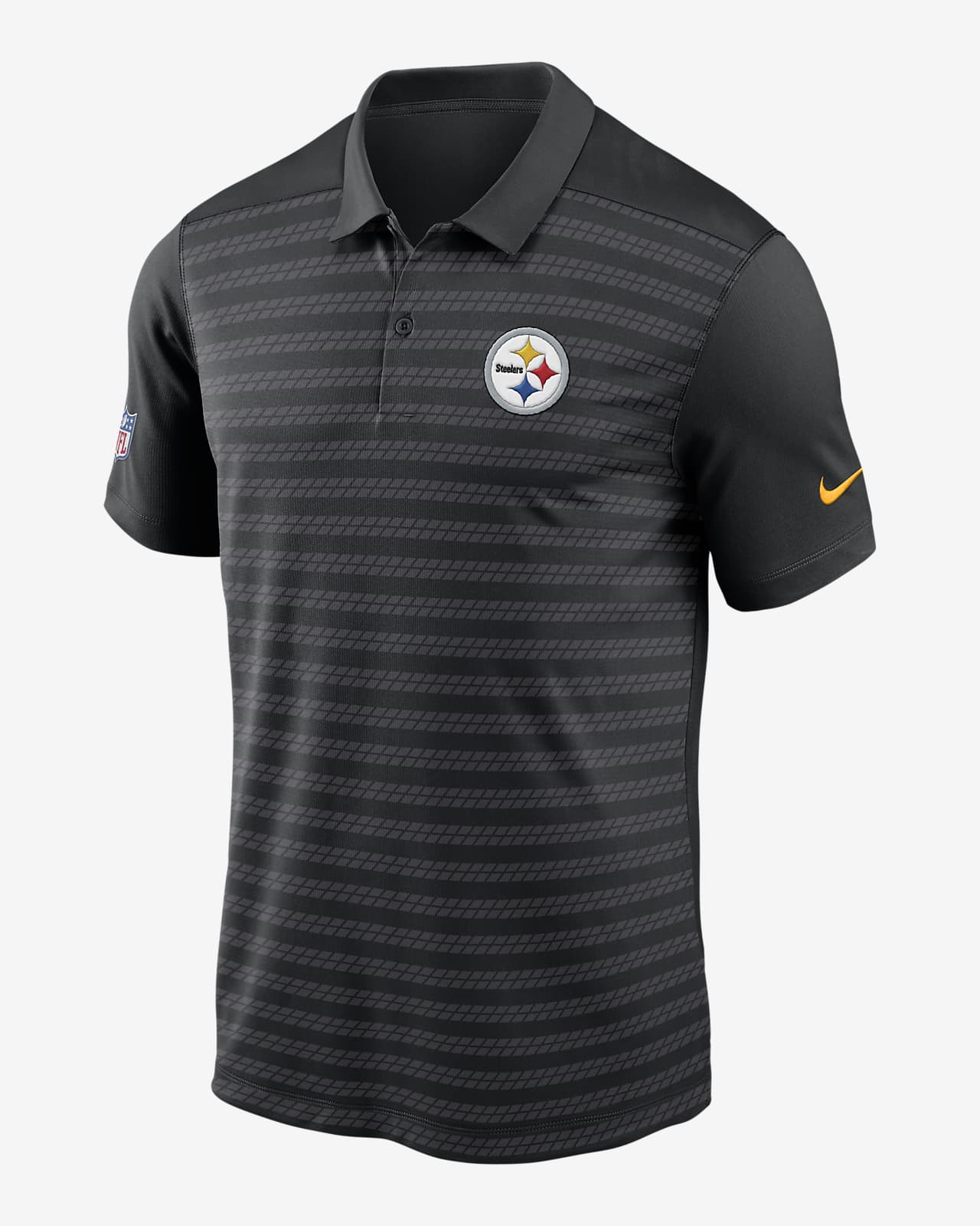 Pittsburgh Steelers Sideline Victory Men's Nike Dri-FIT NFL Polo