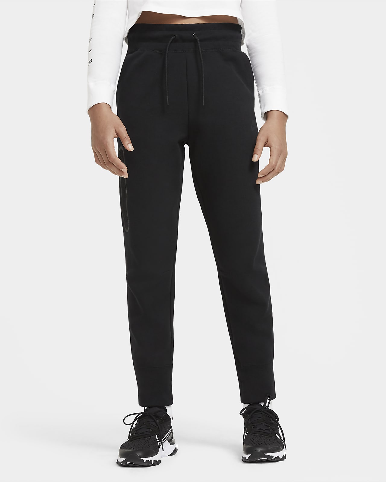 Pantalones para niñas talla grande Nike Sportswear Tech Fleece