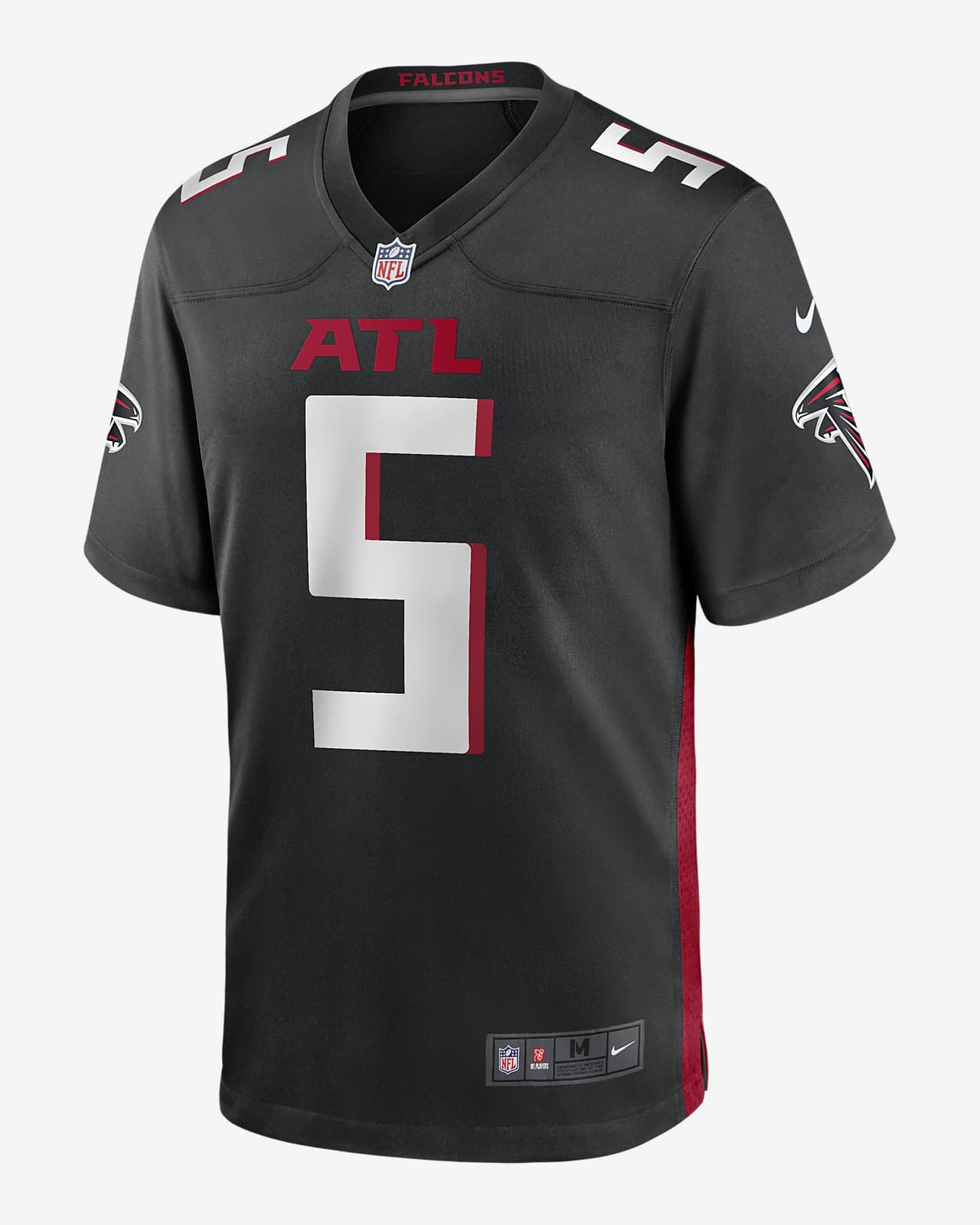 NFL Atlanta Falcons (Drake London) Men's Game Football Jersey