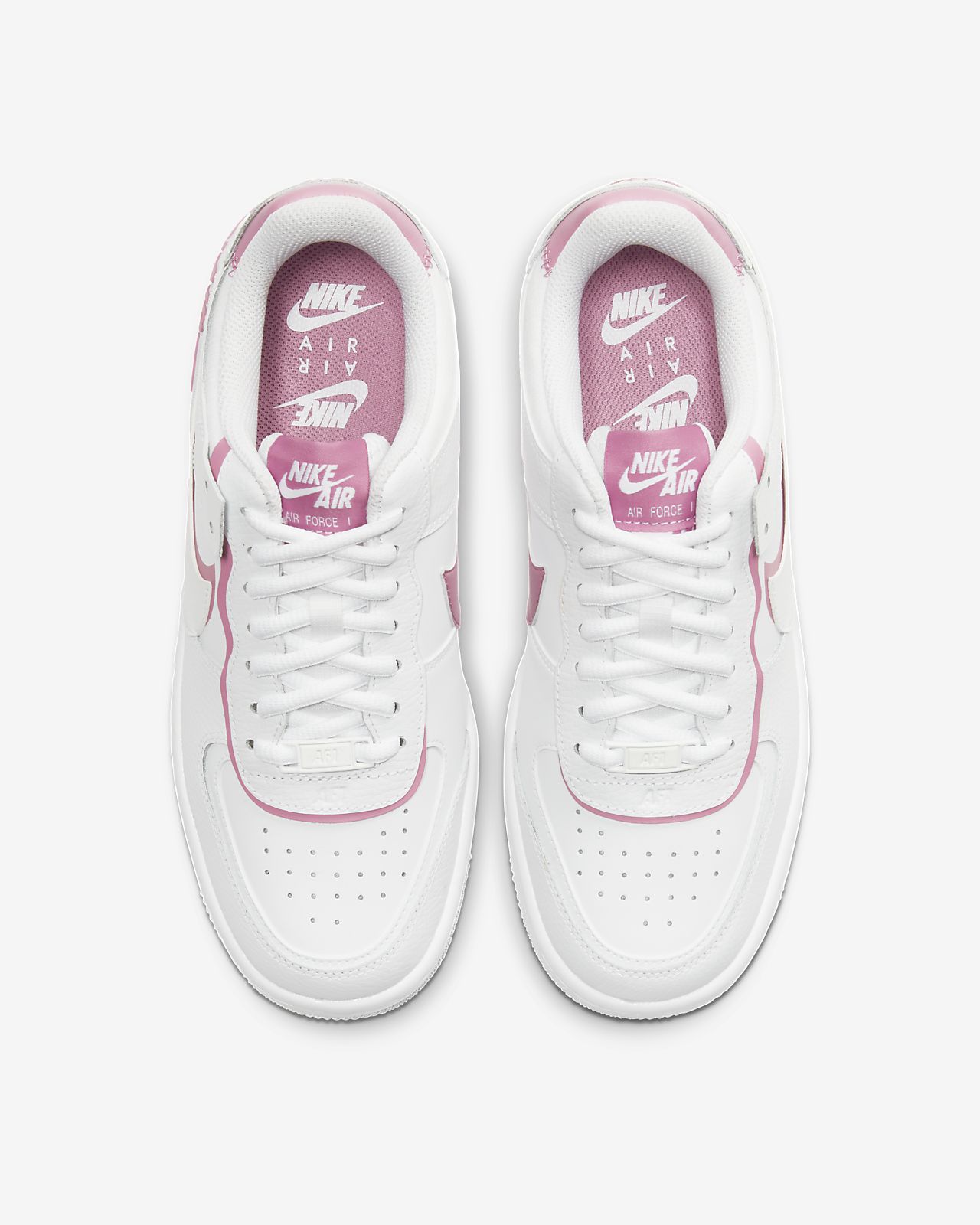 air force 1 shadow off white and pink