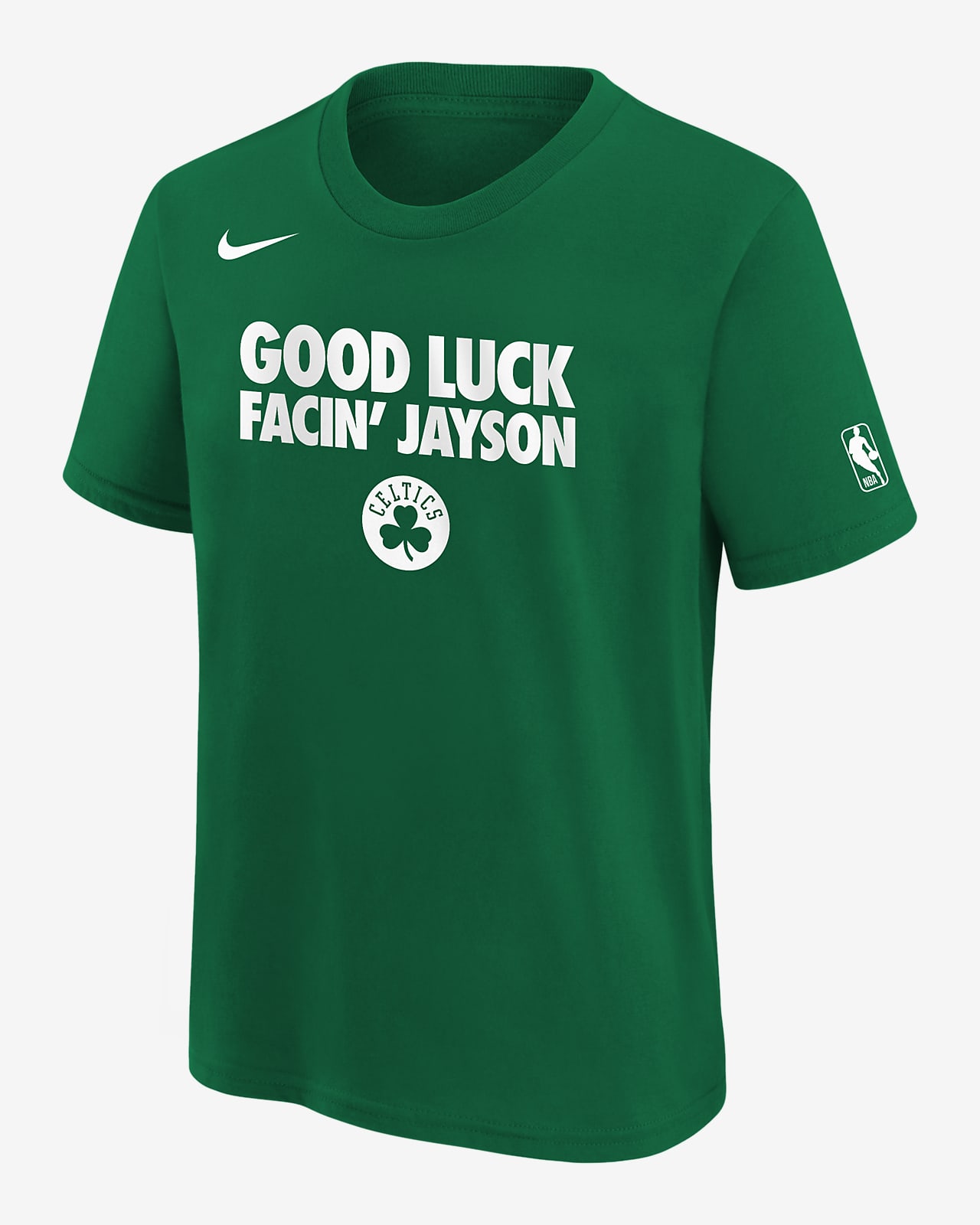 Playera Nike de la NBA para niños talla grande Jayson Tatum Boston Celtics