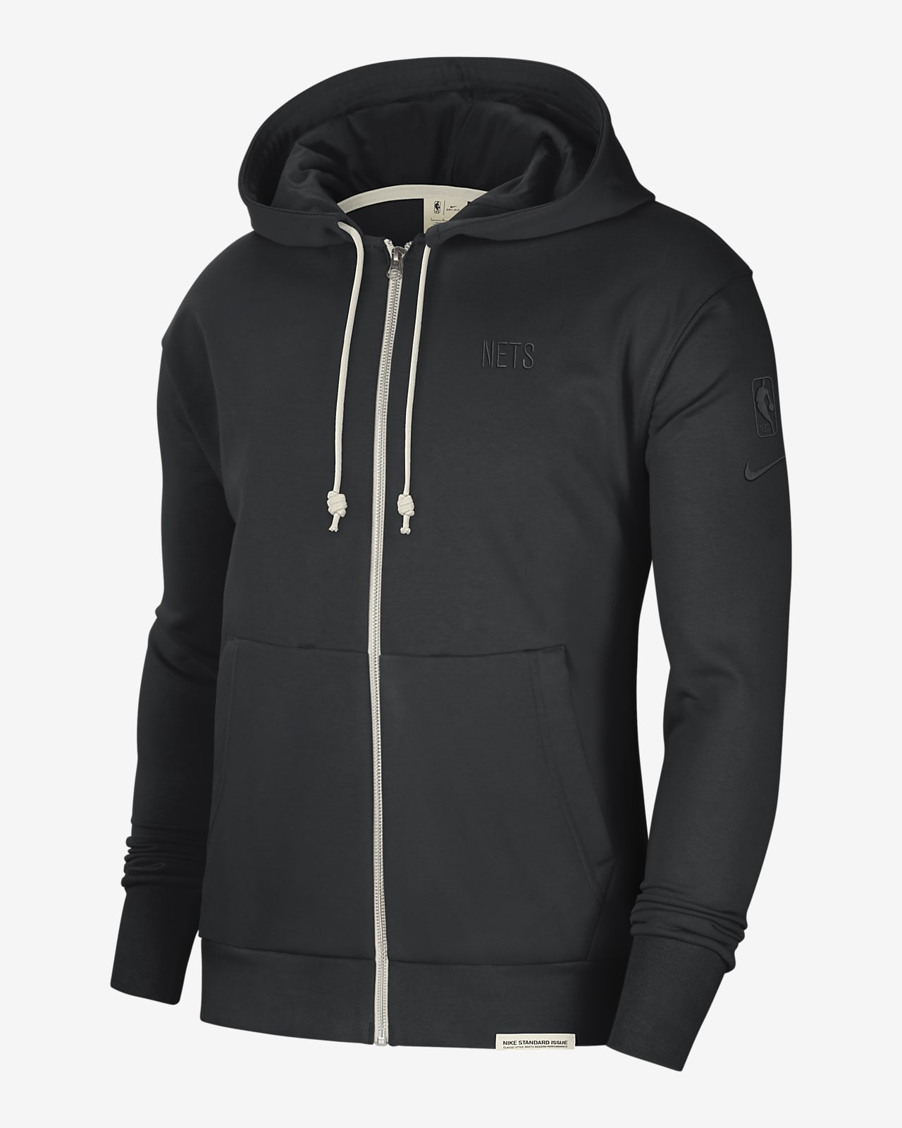 Nets Standard Issue Men's Nike DriFIT NBA Hoodie. Nike NZ