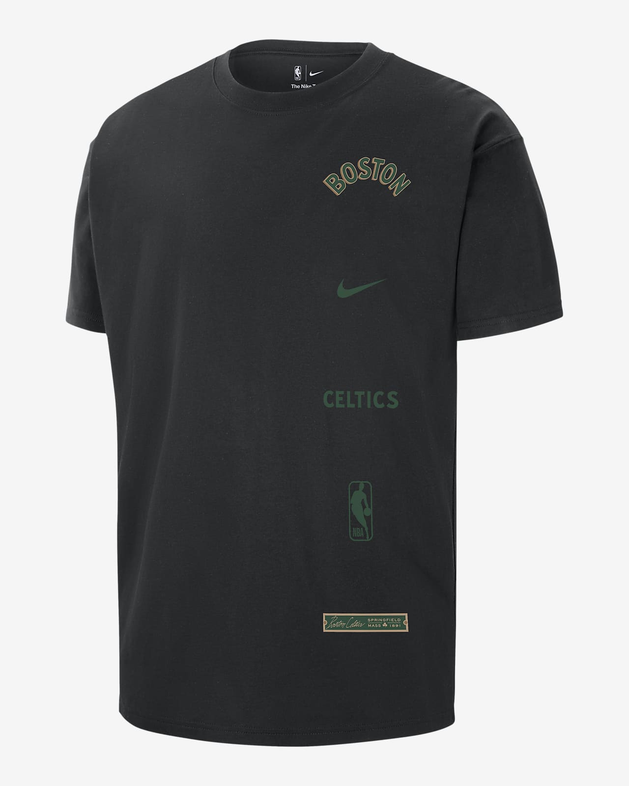 Boston Celtics 2023/24 City Edition Men's Nike NBA Courtside Max90 T-Shirt