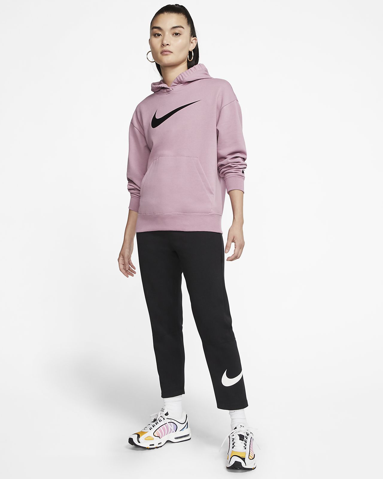 nike modern french terry pants