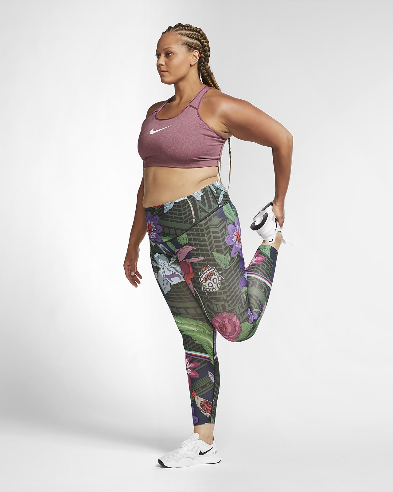 nike one printed tights