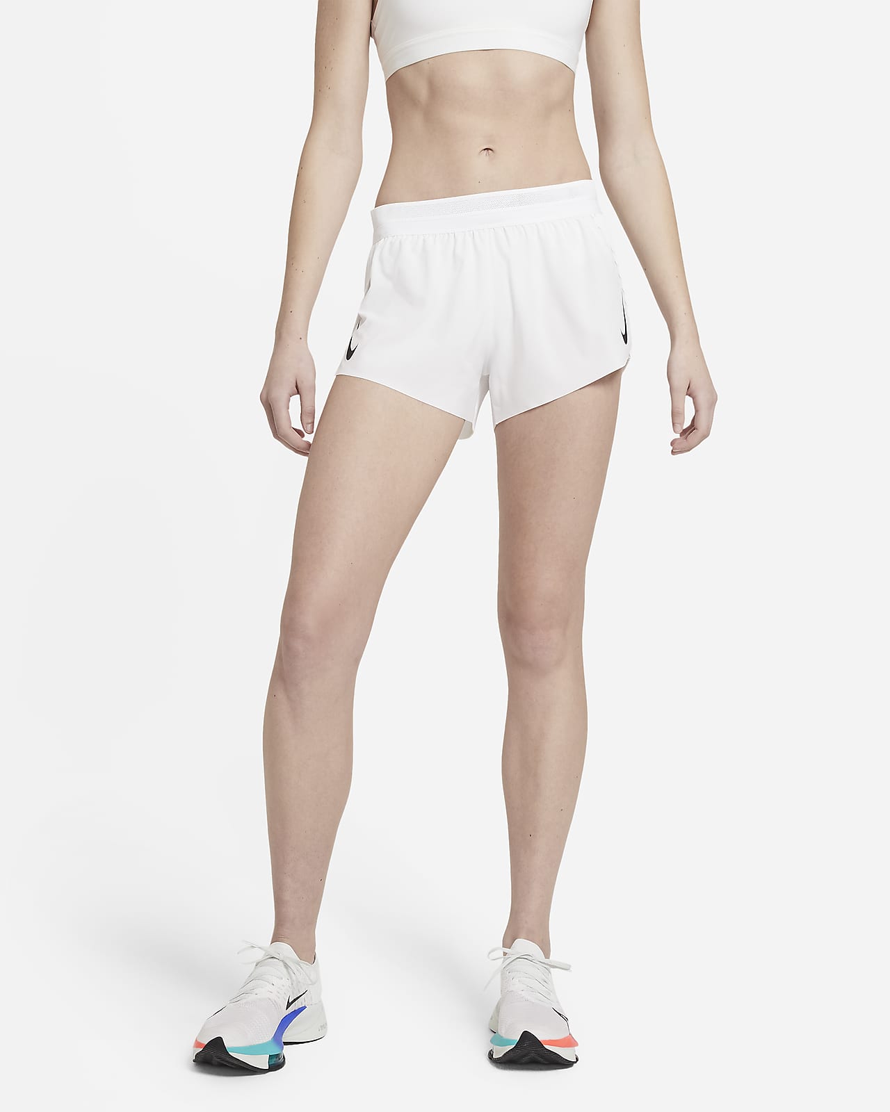 Shorts de running para mujer Nike AeroSwift