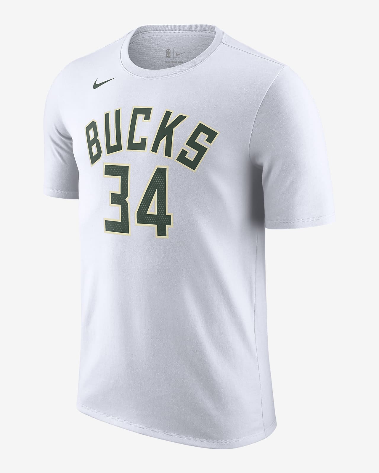 Nike NBA t-shirt Milwaukee Bucks för män