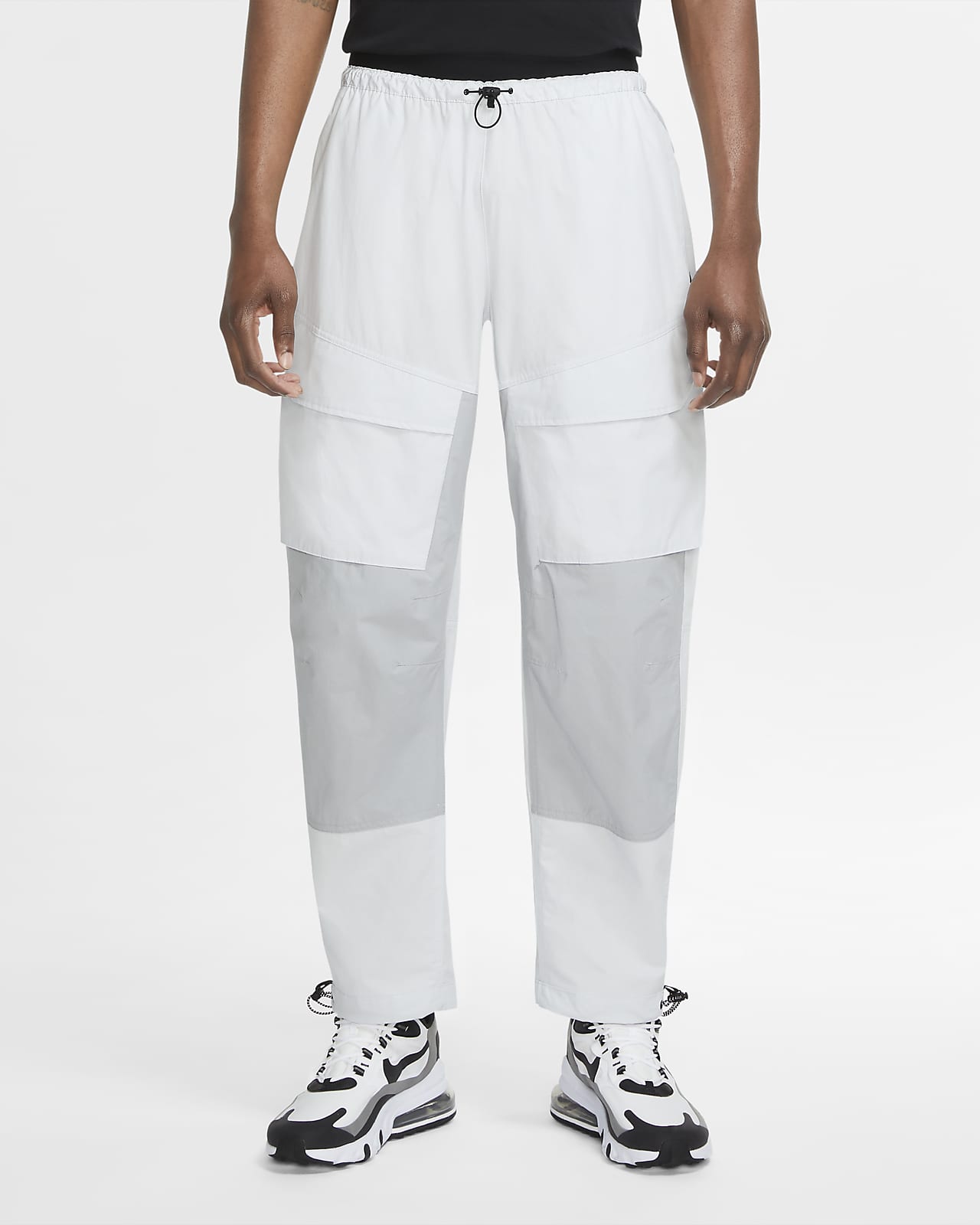 nike tech light blue pants