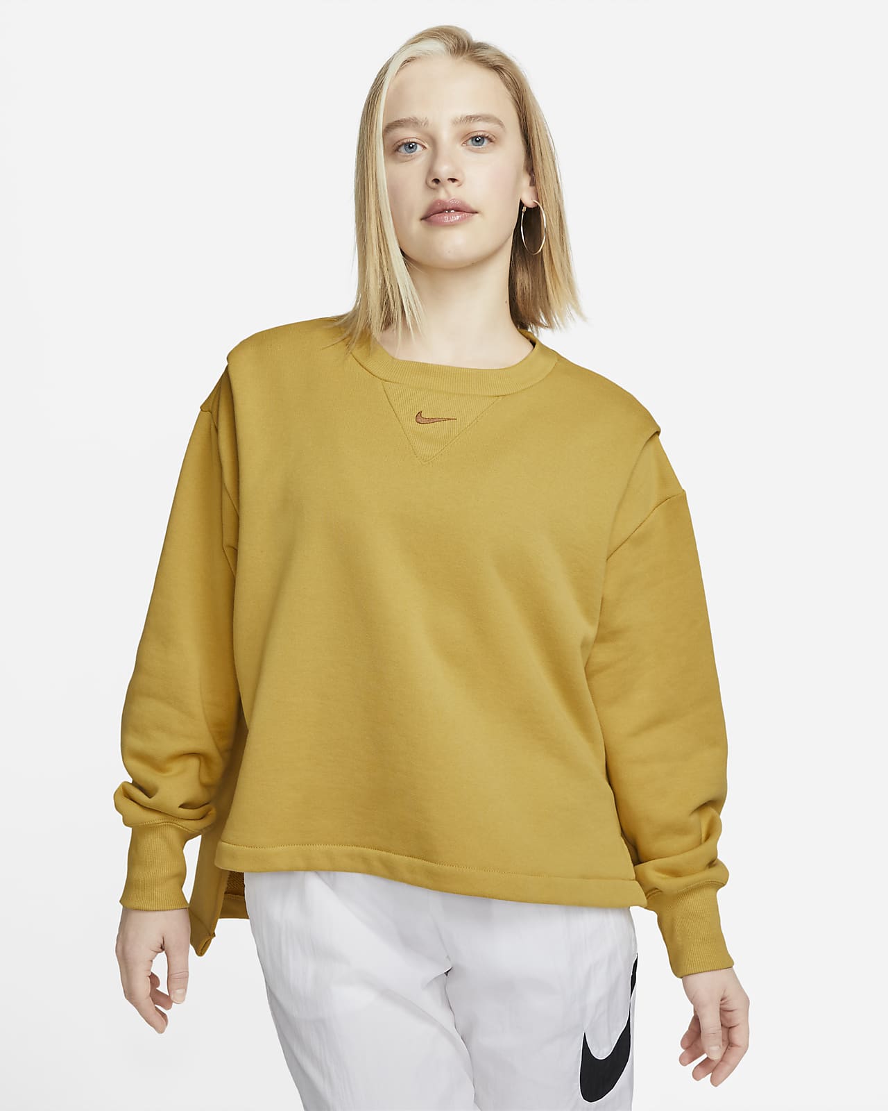 Nike Sportswear Modern Fleece Women's Oversized French Terry Crew-Neck Sweatshirt