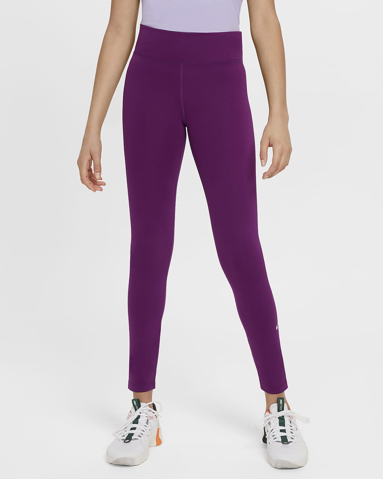 Nike Dri-FIT One Older Kids' (Girls') Leggings. Nike LU